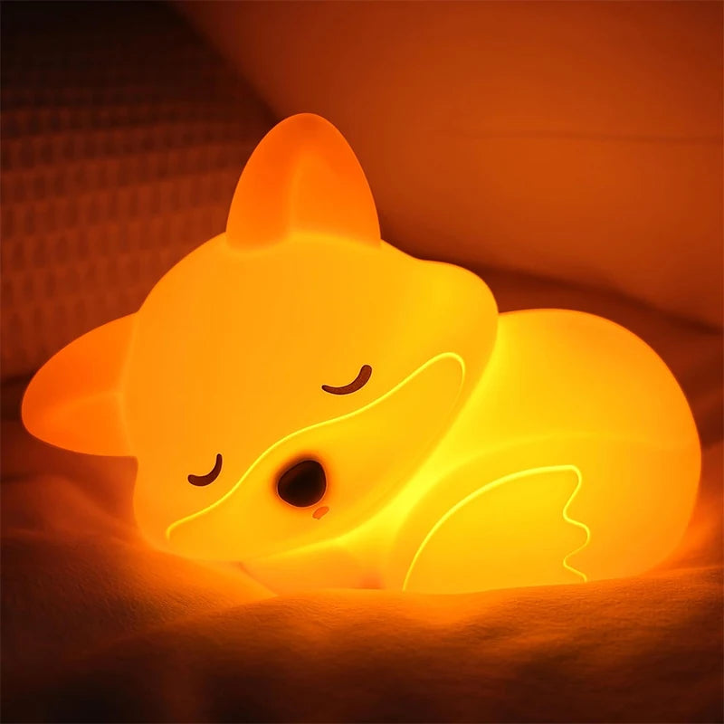 Noctélia – Veilleuse Renard Rechargeable pour Bébé