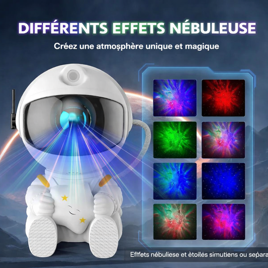 Stellia – Projecteur Étoilé Astronaute