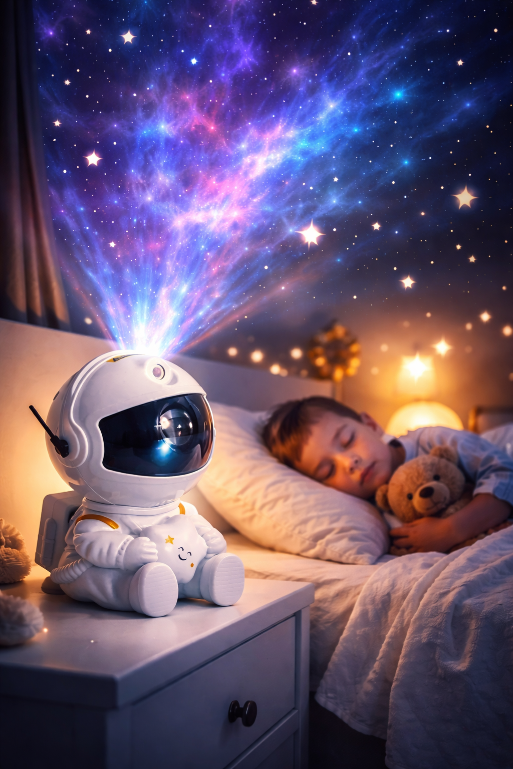 Stellia – La veilleuse qui apaise votre enfant en quelques minutes