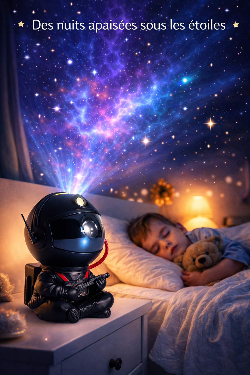 Stellia – La veilleuse qui apaise votre enfant en quelques minutes